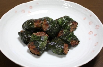 スォン・ソンの葉の肉巻き