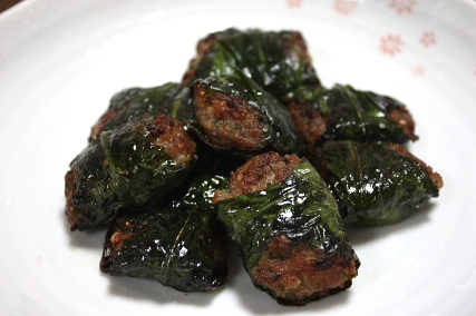 スォン・ソンの葉の肉巻き